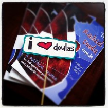 I heart doulas sign